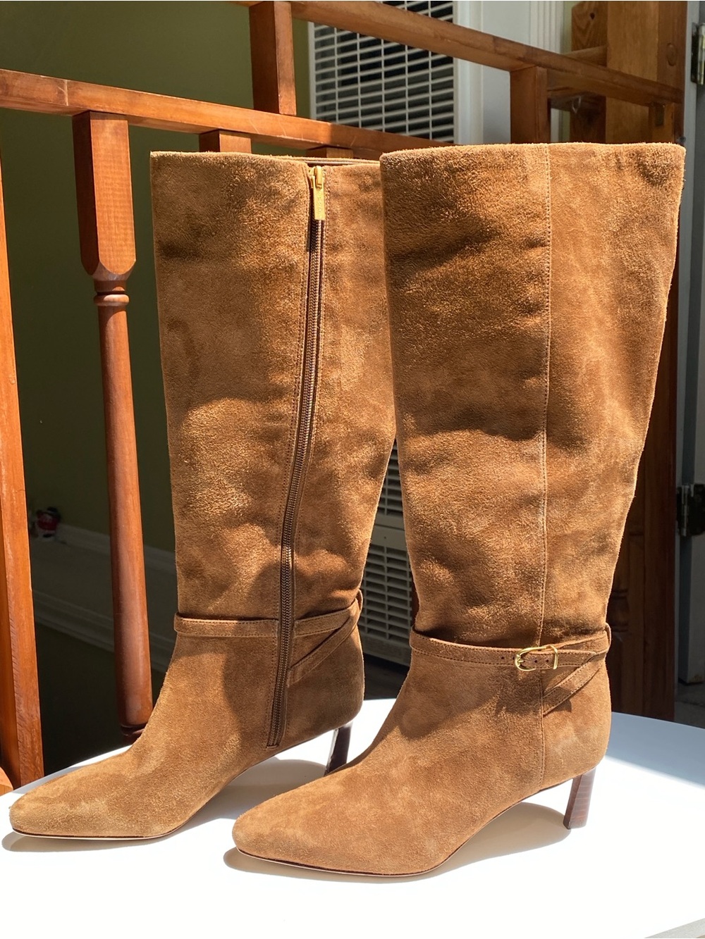 Veronica Beard Women's Brown Kailine Knee High Boot size 6M H52N6
